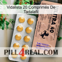 Vidalista 20 Comprimés De Tadalafil 41